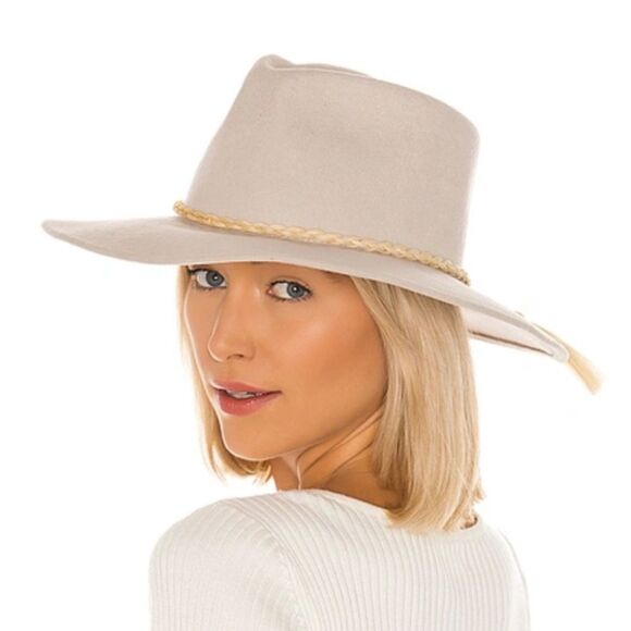 ale by alessandra x REVOLVE Roxy Dene Hat in Nude - Picture 1 of 7